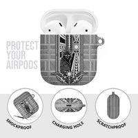 Mabuhay Philippines Festival AirPods Case Philippine Eagle Sun Three Stars Barong Pattern DT05 - Polynesian Pride