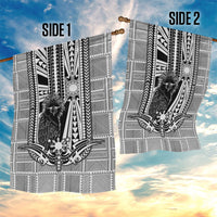 Mabuhay Philippines Festival Garden Flag Philippine Eagle Sun Three Stars Barong Pattern DT05 - Polynesian Pride