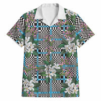 Blue Binakol Motifs With Jasminum Sambac Hawaiian Shirt Mabuhay Philippines Festival DT05 Blue - Polynesian Pride
