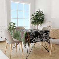 Polynesia Maui Black Tattoo Inspired Tablecloth Tropical Leaf Skirt Costume DT05 - Polynesian Pride