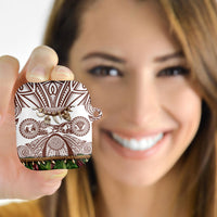 Polynesia Maui Umber Tattoo Inspired AirPods Case Tropical Leaf Skirt Costume DT05 - Polynesian Pride