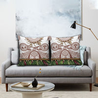 Polynesia Maui Umber Tattoo Inspired Pillow Cover Tropical Leaf Skirt Costume DT05 - Polynesian Pride