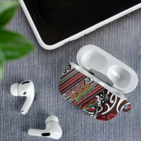 Maori Language Week AirPods Case Ake Ake Ake Tribal Patterns