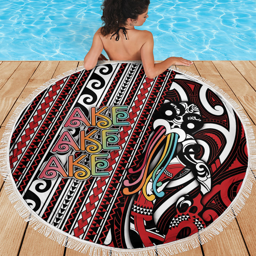 Maori Language Week Beach Blanket Ake Ake Ake Tribal Patterns