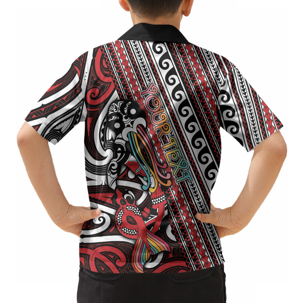 Personalised Maori Language Week Hawaiian Shirt Ake Ake Ake Tribal Patterns