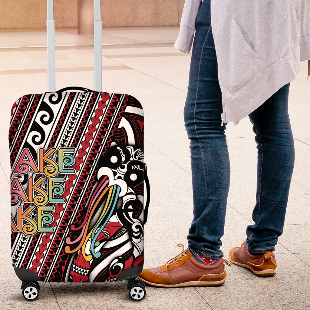 Maori Language Week Luggage Cover Ake Ake Ake Tribal Patterns