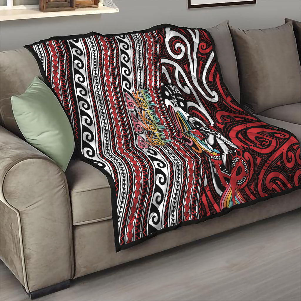 Maori Language Week Quilt Ake Ake Ake Tribal Patterns