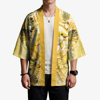 Hawaii Banana Dolphin Kimono Cute Cosplay Naiʻa Fish Tribal Patterns DT05 - Polynesian Pride