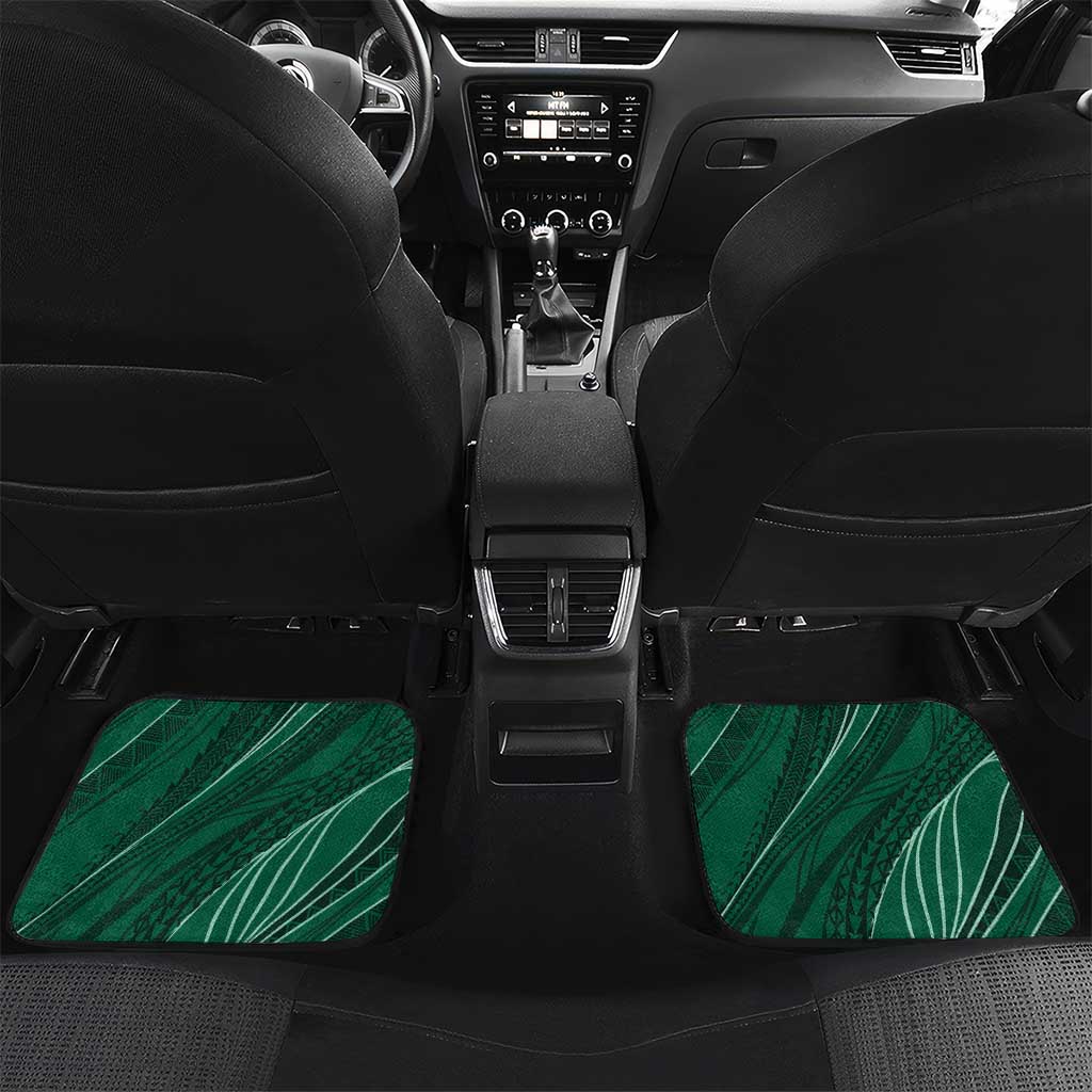 Custom Hawaii Volleyball Car Mats Shaka Aloha Hand