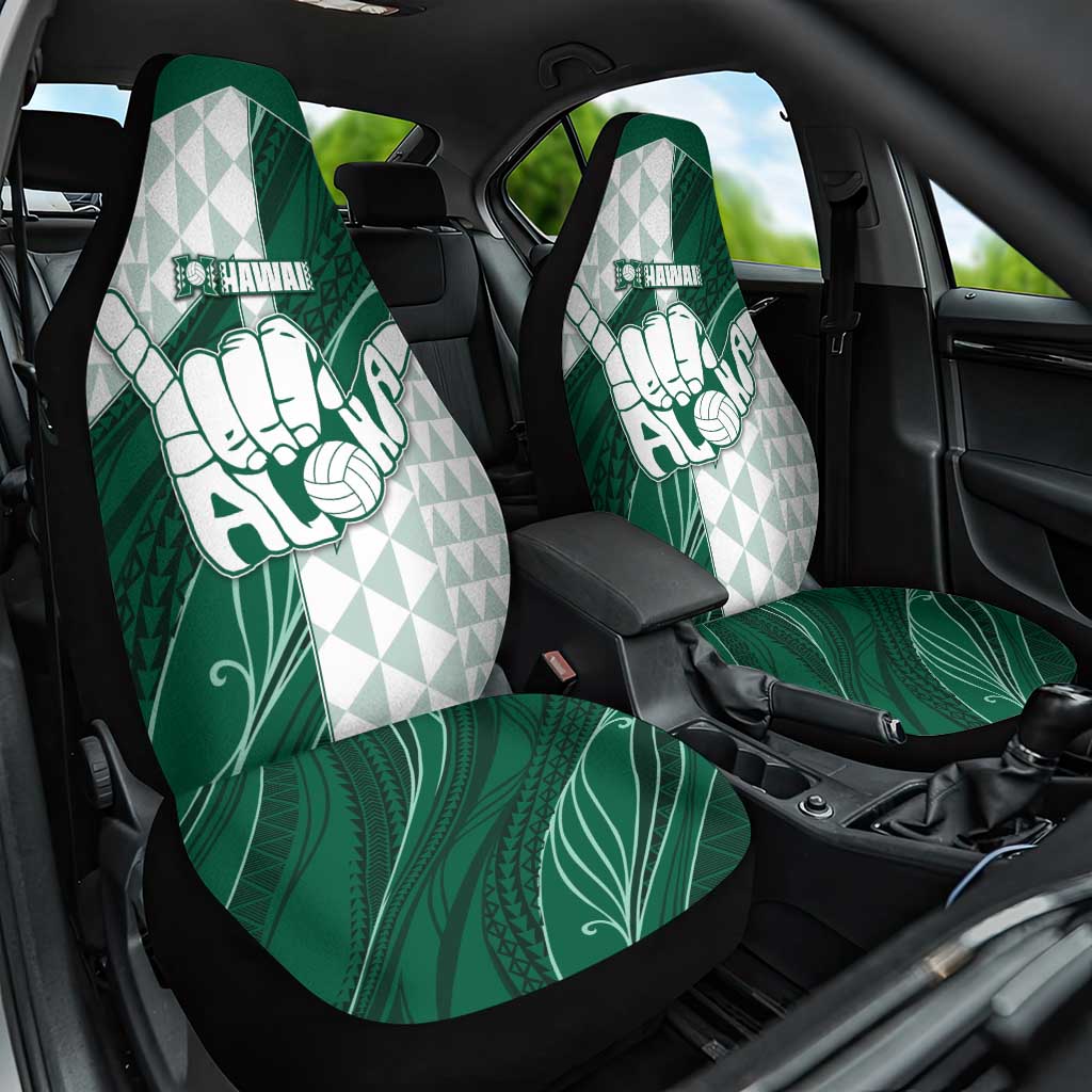 Hawaii Volleyball Car Seat Cover Shaka Aloha Hand