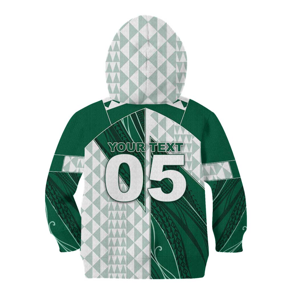 Custom Hawaii Volleyball Kid Hoodie Shaka Aloha Hand