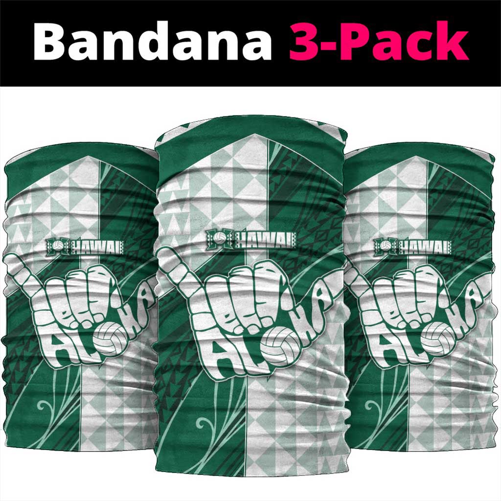 Hawaii Volleyball Neck Gaiter Shaka Aloha Hand
