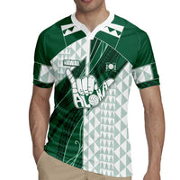 Custom Hawaii Volleyball Rugby Jersey Shaka Aloha Hand