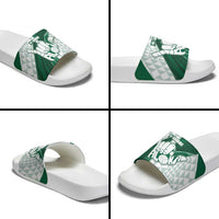 Hawaii Volleyball Slide Sandals Shaka Aloha Hand