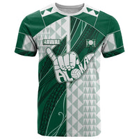 Custom Hawaii Volleyball T Shirt Shaka Aloha Hand