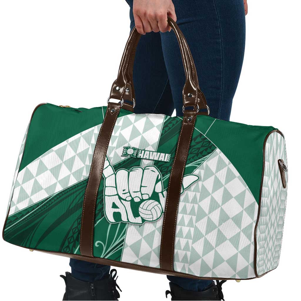 Hawaii Volleyball Travel Bag Shaka Aloha Hand