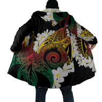Piko Hawaiian Cloak Gradient Spiral Plumeria Tribal Patterns