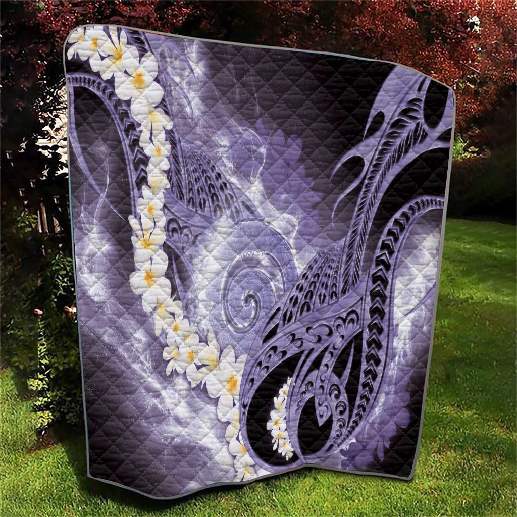 Piko Hawaiian Quilt Purple Galaxy Spiral Plumeria Tribal Patterns