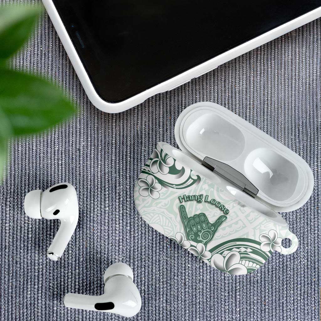 Aloha Hawaii Shaka AirPods Case Hang Loose Mint Version - Polynesian Pride