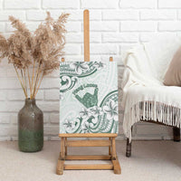 Aloha Hawaii Shaka Canvas Wall Art Hang Loose Mint Version - Polynesian Pride
