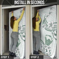 Aloha Hawaii Shaka Door Cover Hang Loose Mint Version - Polynesian Pride