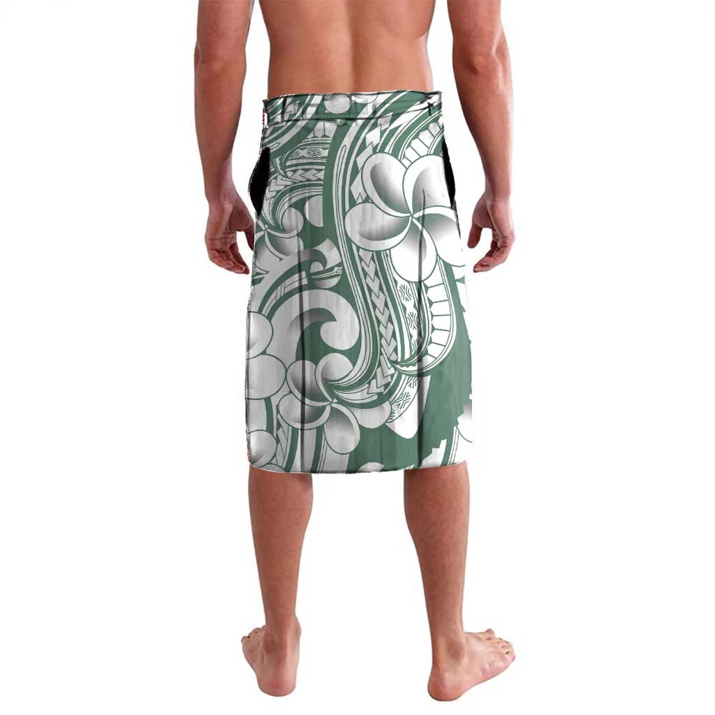 Aloha Hawaii Shaka Lavalava Hang Loose Mint Version - Polynesian Pride