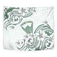 Aloha Hawaii Shaka Tapestry Hang Loose Mint Version - Polynesian Pride