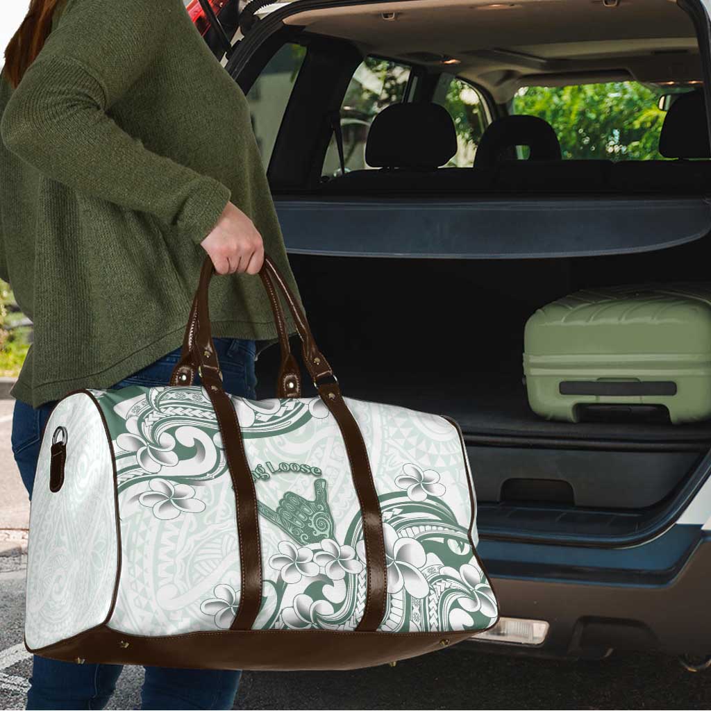 Aloha Hawaii Shaka Travel Bag Hang Loose Mint Version - Polynesian Pride