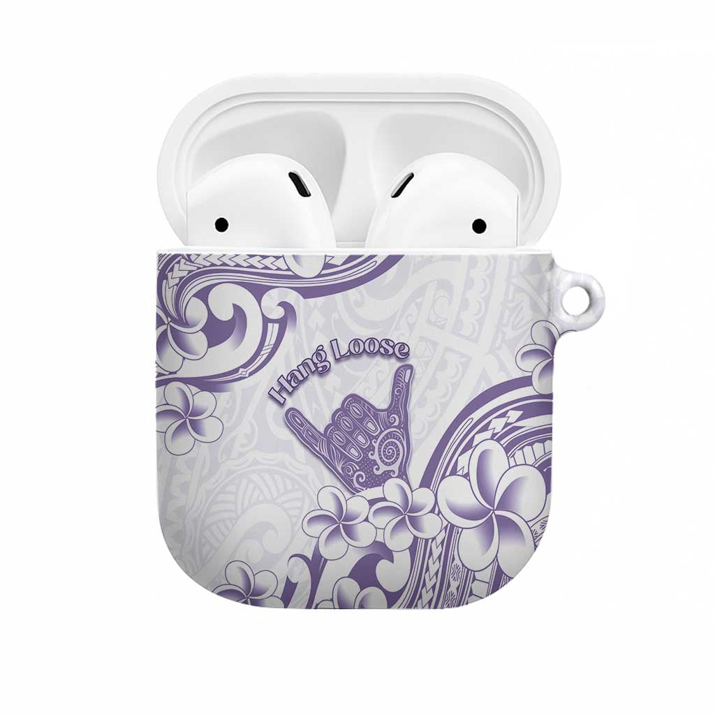 Aloha Hawaii Shaka AirPods Case Hang Loose Purple Version - Polynesian Pride