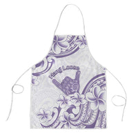 Aloha Hawaii Shaka Apron Hang Loose Purple Version - Polynesian Pride