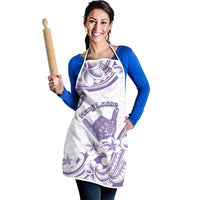 Aloha Hawaii Shaka Apron Hang Loose Purple Version - Polynesian Pride