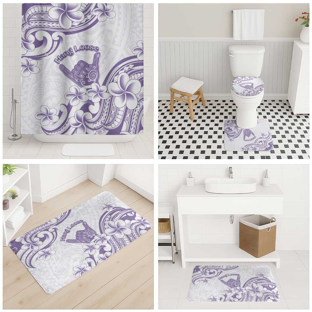 Aloha Hawaii Shaka Bathroom Set Hang Loose Purple Version - Polynesian Pride