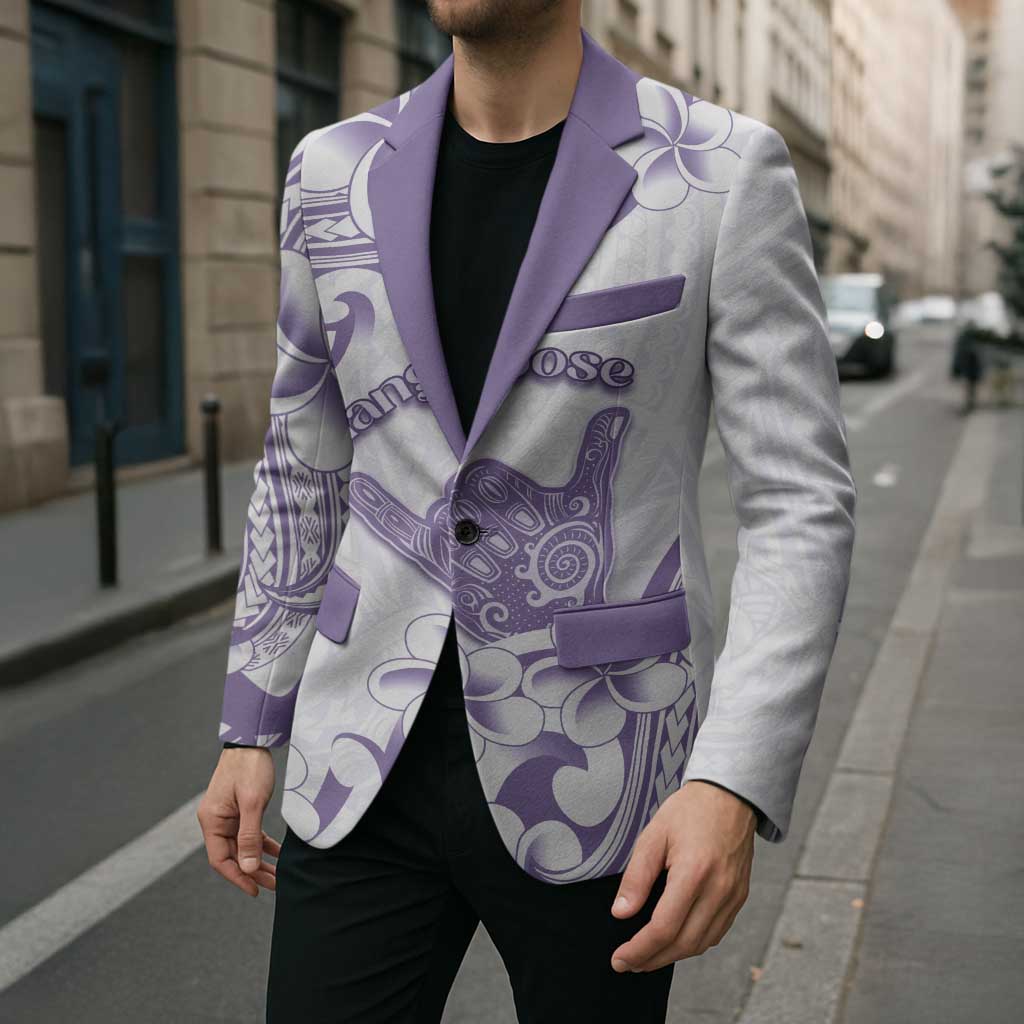 Aloha Hawaii Shaka Blazer Hang Loose Purple Version - Polynesian Pride