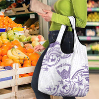 Aloha Hawaii Shaka Grocery Bag Hang Loose Purple Version - Polynesian Pride