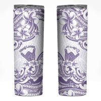Aloha Hawaii Shaka Skinny Tumbler Hang Loose Purple Version - Polynesian Pride