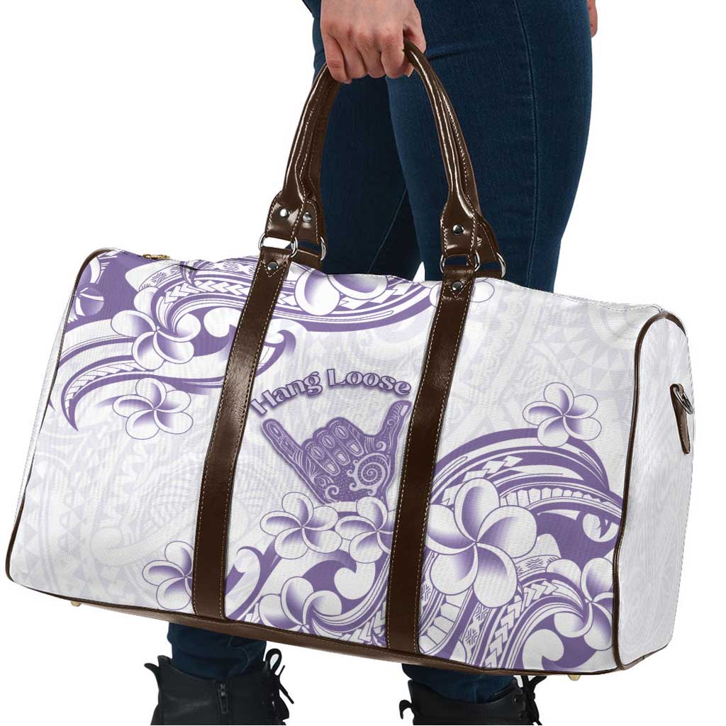 Aloha Hawaii Shaka Travel Bag Hang Loose Purple Version - Polynesian Pride