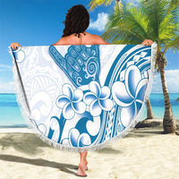 Aloha Hawaii Shaka Beach Blanket Hang Loose Blue Version - Polynesian Pride