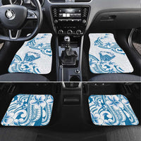 Aloha Hawaii Shaka Car Mats Hang Loose Blue Version - Polynesian Pride