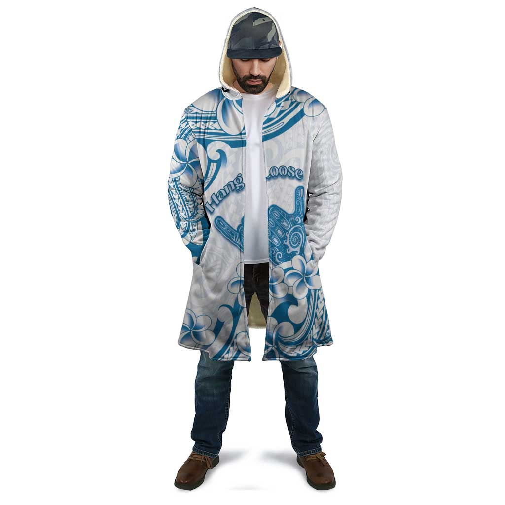 Aloha Hawaii Shaka Cloak Hang Loose Blue Version - Polynesian Pride