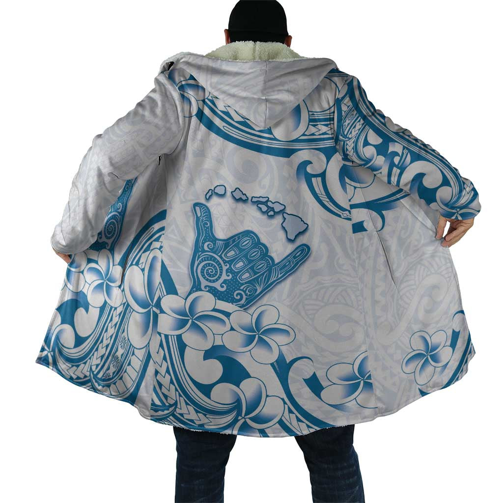 Aloha Hawaii Shaka Cloak Hang Loose Blue Version - Polynesian Pride