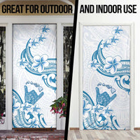 Aloha Hawaii Shaka Door Cover Hang Loose Blue Version - Polynesian Pride