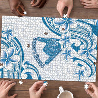 Aloha Hawaii Shaka Puzzle Hang Loose Blue Version - Polynesian Pride