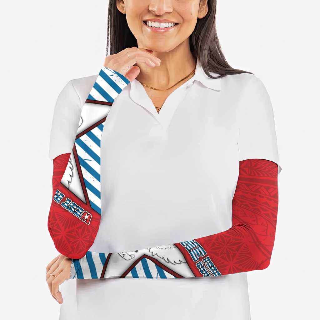 West Papua Morning Star Arm Sleeves One People One Soul - Polynesian Pride