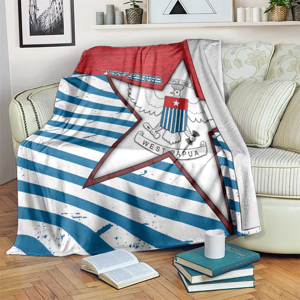 West Papua Morning Star Blanket One People One Soul - Polynesian Pride