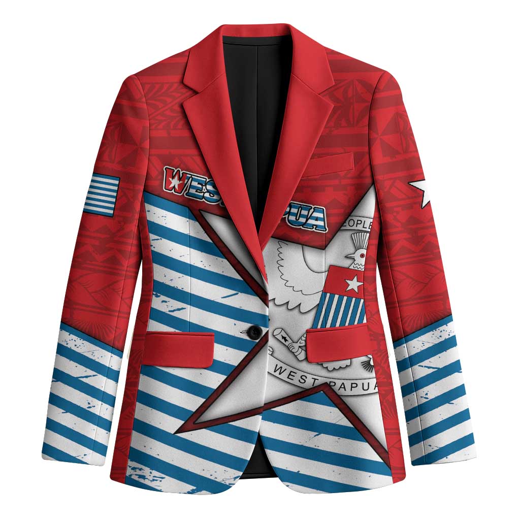 West Papua Morning Star Blazer One People One Soul - Polynesian Pride