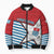 West Papua Morning Star Bomber Puffer Jacket One People One Soul - Polynesian Pride