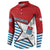 West Papua Morning Star Button Sweatshirt One People One Soul - Polynesian Pride