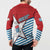 West Papua Morning Star Button Sweatshirt One People One Soul - Polynesian Pride