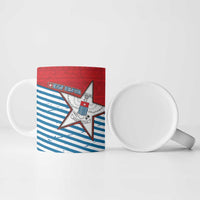 West Papua Morning Star Ceramic Mug One People One Soul - Polynesian Pride