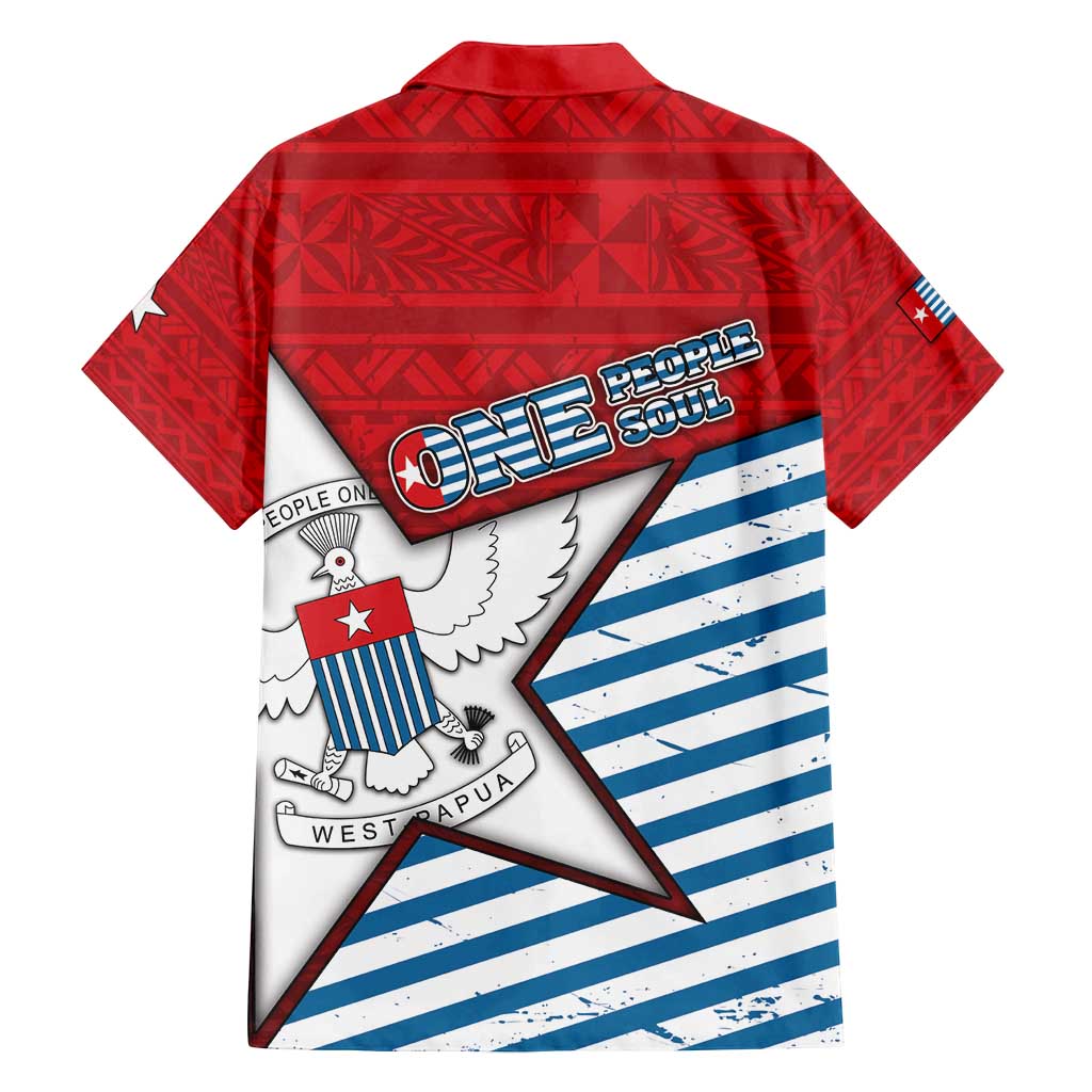 West Papua Morning Star Family Matching Puletasi and Hawaiian Shirt One People One Soul DT05 - Polynesian Pride